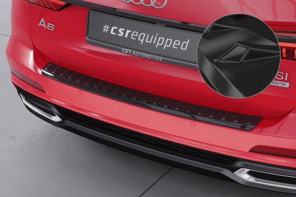 CSR Ladekantenschutz für Audi A6 C8 (Typ 4K/F2) LKS048-G Glossy schwarz Hochglanz (keine Lackierung erforderlich)