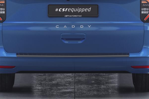 CSR Ladekantenschutz für VW Caddy 5 (Typ SB) LKS049-G Glossy schwarz Hochglanz (keine Lackierung erforderlich)