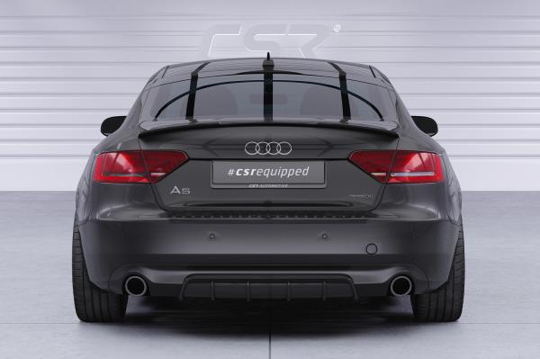 CSR Ladekantenschutz für Audi A5 8T LKS051-G Glossy schwarz Hochglanz (keine Lackierung erforderlich)