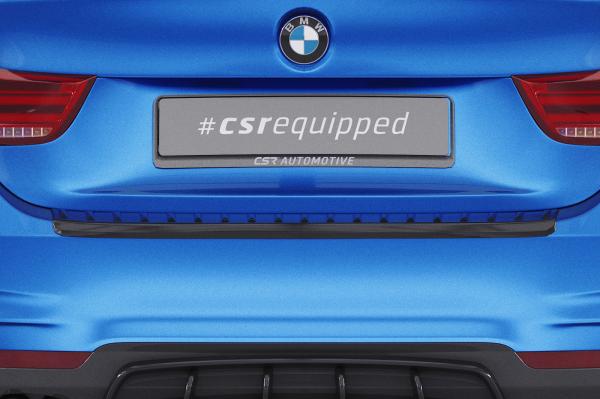 CSR Ladekantenschutz für BMW 4er F36 LKS054-G Glossy schwarz Hochglanz (keine Lackierung erforderlich)
