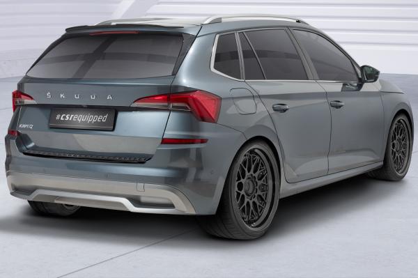 CSR Ladekantenschutz für Skoda Kamiq LKS057-G Glossy schwarz Hochglanz (keine Lackierung erforderlich)
