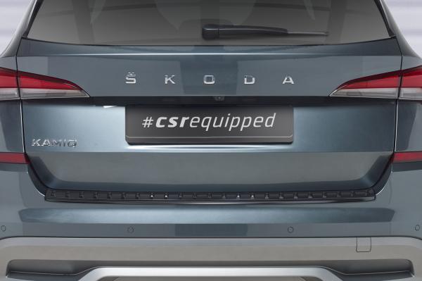 CSR Ladekantenschutz für Skoda Kamiq LKS057-G Glossy schwarz Hochglanz (keine Lackierung erforderlich)