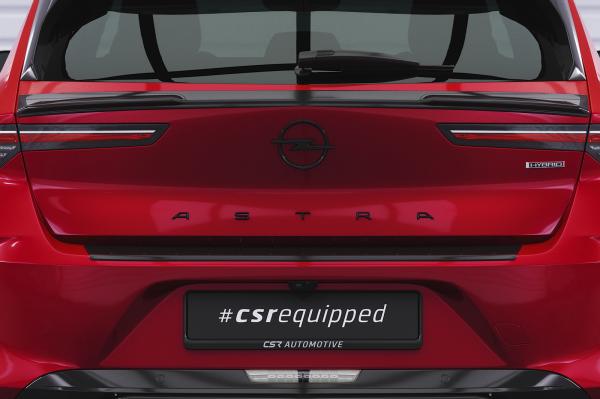 CSR Ladekantenschutz für Opel Astra L Schrägheck LKS059-G Glossy schwarz Hochglanz (keine Lackierung erforderlich)
