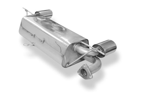 Fox passend für Lotus Elise Endschalldämpfer Ausgang rechts/links - 115x85 Typ 32 rechts/links   LO010056-367