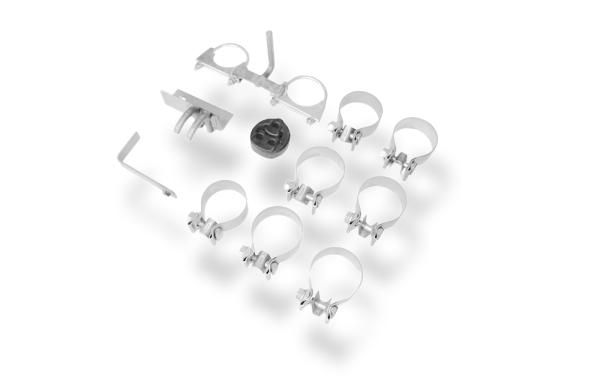 Fox passend für Mercedes Vito 638 Endschalldämpfer Ausgang rechts/links - 2x80 Typ 13 rechts/links MB080002-070