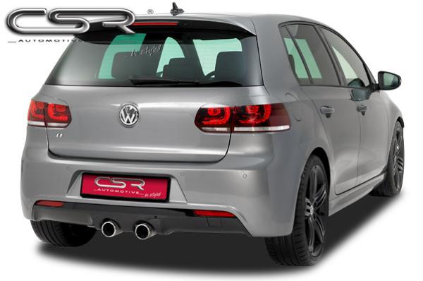 CSR Rücklichtblenden für VW Golf 6 (Typ 1K) RB005-G Glossy schwarz Hochglanz (keine Lackierung erforderlich)