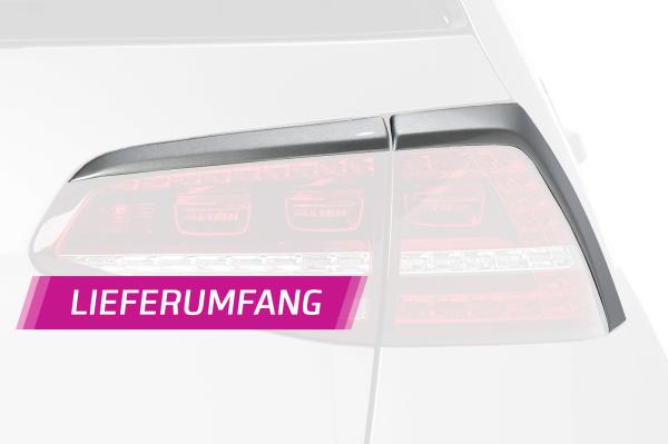 CSR Rücklichtblenden für VW Golf 7 (Typ 1K) RB007-L Lackierung erforderlich (unlackiert roh)