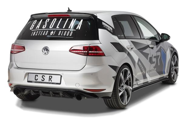 CSR Rücklichtblenden für VW Golf 7 (Typ 1K) RB007-L Lackierung erforderlich (unlackiert roh)