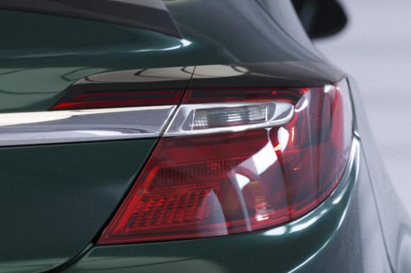 CSR Rücklichtblenden für Opel Insignia A RB013-L Lackierung erforderlich (unlackiert roh)