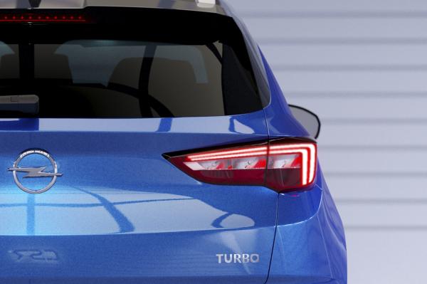 CSR Rücklichtblenden für Opel Grandland X RB017-G Glossy schwarz Hochglanz (keine Lackierung erforderlich)