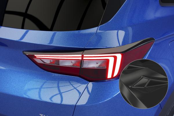 CSR Rücklichtblenden für Opel Grandland X RB017-G Glossy schwarz Hochglanz (keine Lackierung erforderlich)