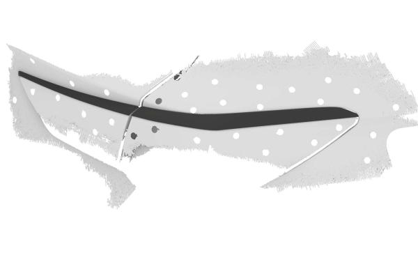 CSR Rücklichtblenden für Opel Grandland X RB017-G Glossy schwarz Hochglanz (keine Lackierung erforderlich)