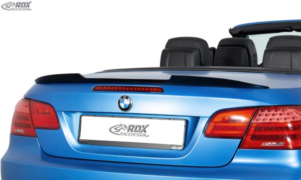 RDX Hecklippe für BMW 3er E93 Cabrio Heckklappenspoiler Heckspoiler Lippe Heckspoilerlippe