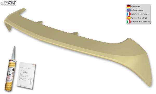 RDX Dachspoiler für OPEL Corsa D (4/5-türer) "OPC Look" Heckspoiler Spoiler