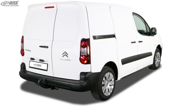 RDX Dachspoiler für CITROEN Berlingo, PEUGEOT Partner & Rifter, OPEL Combo, TOYOTA ProAce City mit Flügeltüren Heckspoiler Spoiler Flügeltürer