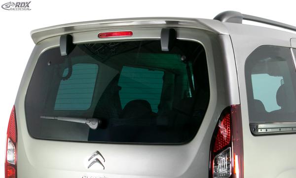 RDX Dachspoiler für CITROEN Berlingo, FIAT Doblo & PEUGEOT Partner & Rifter, OPEL Combo, TOYOTA ProAce City mit Heckklappe Heckspoiler Spoiler