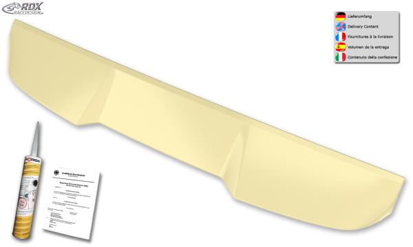 RDX Dachspoiler für MERCEDES V-Klasse W447 (für Heckklappe, auch für AMG-Line) Heckspoiler Spoiler