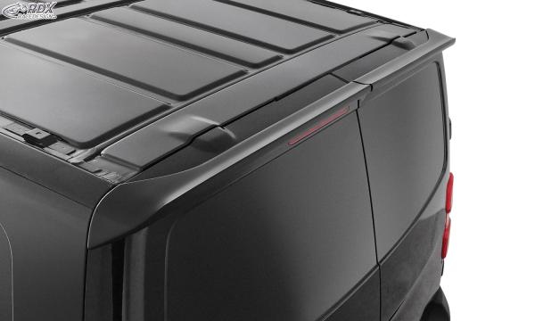 RDX Dachspoiler für CITROEN Jumpy / SpaceTourer, FIAT Scudo / Ulyssee, OPEL Zafira Life / Vivaro, PEUGEOT Expert / Traveller, TOYOTA ProAce / ProAce Verso Flügeltürer Heckspoiler Spoiler