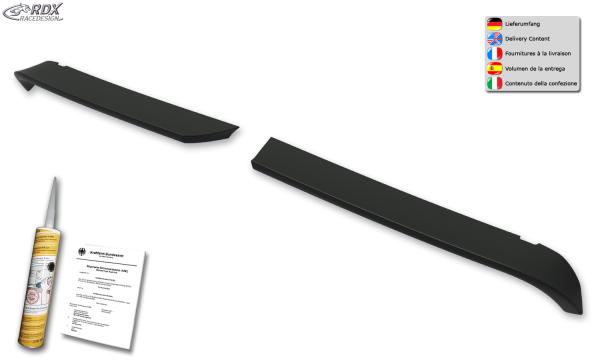 RDX Dachspoiler für MERCEDES Sprinter H1 (2006+) & VW Crafter H1 (2006-2017) Heckspoiler Spoiler