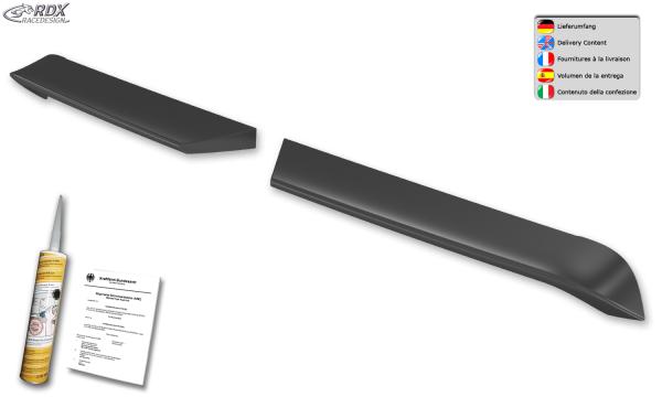 RDX Dachspoiler für RENAULT Master H2 & NISSAN Interstar H2 (2024-heute) Heckspoiler Spoiler