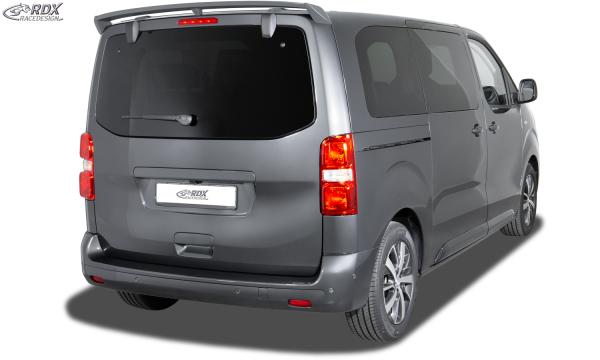 RDX Dachspoiler für CITROEN Jumpy & SpaceTourer, FIAT Scudo & Ulyssee, OPEL Zafira & Vivaro, PEUGEOT Expert & Traveller, TOYOTA Proace & Proace Verso (V) Heckklappe Heckspoiler Spoiler