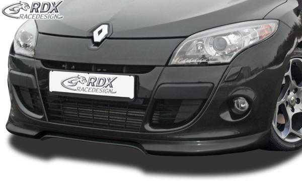 RDX Frontspoiler für RENAULT Megane 3 (-2012) Frontlippe Front Ansatz Spoilerlippe