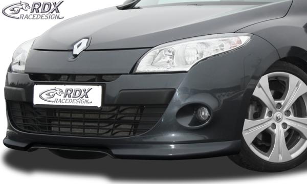 RDX Frontspoiler für RENAULT Megane 3 (-2012) Frontlippe Front Ansatz Spoilerlippe