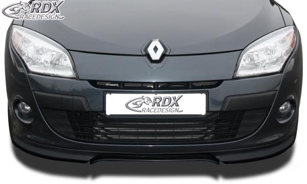 RDX Frontspoiler für RENAULT Megane 3 (-2012) Frontlippe Front Ansatz Spoilerlippe