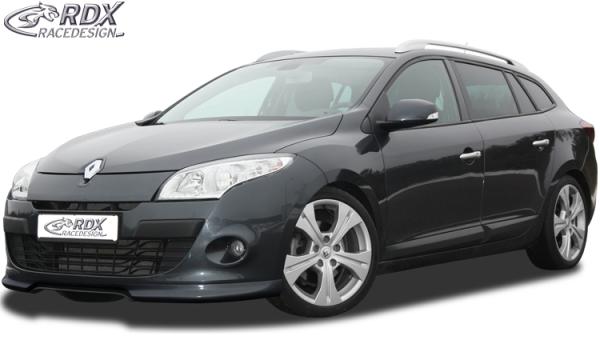 RDX Frontspoiler für RENAULT Megane 3 (-2012) Frontlippe Front Ansatz Spoilerlippe