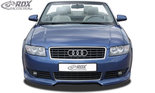 RDX Frontspoiler für AUDI A4 8H Cabrio -2005 Frontlippe Front Ansatz Spoilerlippe