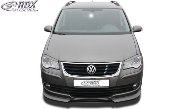 RDX Frontspoiler für VW Touran 1T 2007+ Frontlippe Front Ansatz Vorne Spoilerlippe