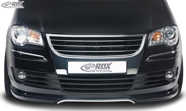 RDX Frontspoiler für VW Touran 1T 2007+ Frontlippe Front Ansatz Vorne Spoilerlippe