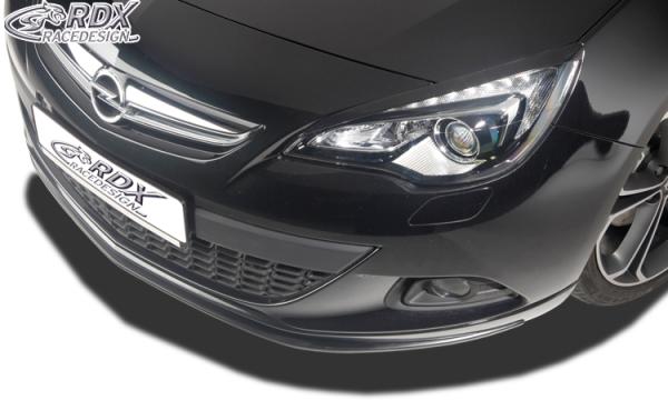 RDX Frontspoiler für OPEL Astra J GTC (nur für OPC-Line Frontlippe!) Frontlippe Front Ansatz Spoilerlippe