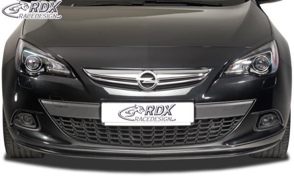 RDX Frontspoiler für OPEL Astra J GTC (nur für OPC-Line Frontlippe!) Frontlippe Front Ansatz Spoilerlippe