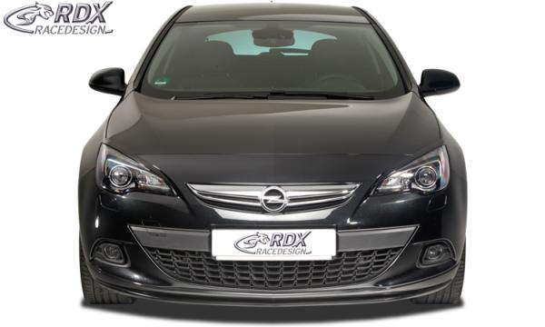 RDX Frontspoiler für OPEL Astra J GTC (nur für OPC-Line Frontlippe!) Frontlippe Front Ansatz Spoilerlippe