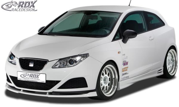 RDX Frontspoilerlippe VARIO-X für SEAT Ibiza 6J, 6J SC & 6J ST -03/2012 (nicht FR, Cupra, Bocanegra) Frontlippe Front Ansatz Vorne Spoilerlippe
