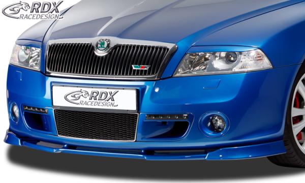 RDX Frontspoilerlippe VARIO-X für SKODA Octavia 2 RS Typ 1Z -2008 Frontlippe Front Ansatz Vorne Spoilerlippe