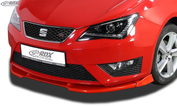 RDX Frontspoilerlippe VARIO-X für SEAT Ibiza 6J Facelift FR 04/2012+ Frontlippe Front Ansatz Vorne Spoilerlippe