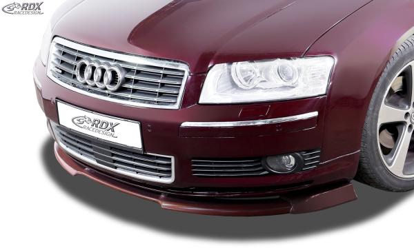 RDX Frontspoilerlippe VARIO-X für AUDI A8 D3 / 4E -2005 (Alle, incl. W12 bzw. S8) Frontlippe Front Ansatz Vorne Spoilerlippe