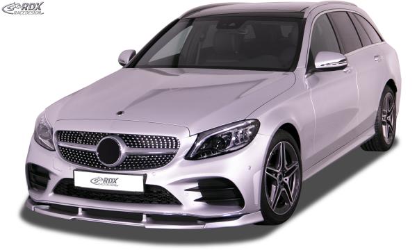 RDX Frontspoilerlippe VARIO-X für MERCEDES C-Klasse AMG-Line W205, S205, C205 (2018+) Frontlippe Front Ansatz Vorne Spoilerlippe