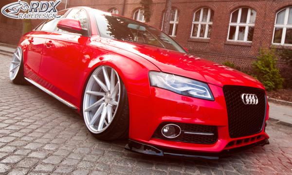 RDX Frontspoilerlippe VARIO-X für AUDI A4 B8/B81 Frontlippe Front Ansatz Vorne Spoilerlippe