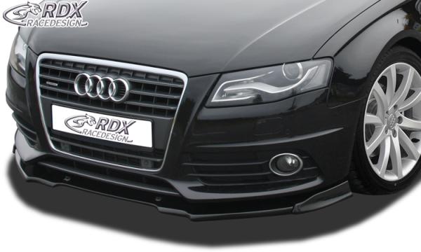 RDX Frontspoilerlippe VARIO-X für AUDI A4 B8/B81 (S-Line- bzw. S4-Frontstoßstange) Frontlippe Front Ansatz Vorne Spoilerlippe