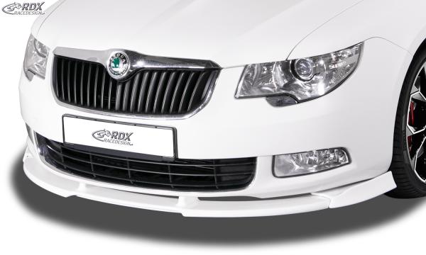RDX Frontspoilerlippe VARIO-X für SKODA Superb 2 (3T) 2008-2013 Frontlippe Front Ansatz Vorne Spoilerlippe