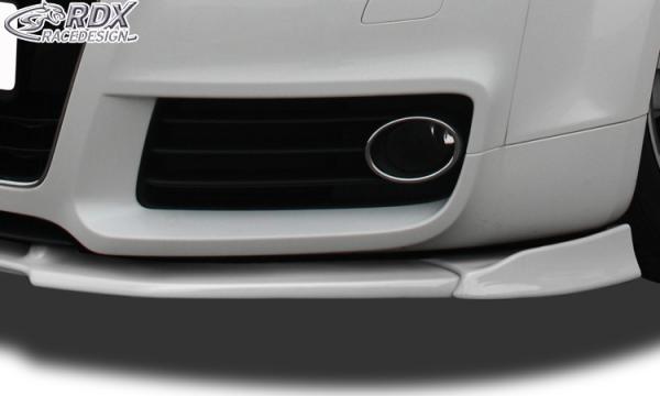RDX Frontspoilerlippe VARIO-X für AUDI TT 8J -2010 (S-Line Frontstoßstange) Frontlippe Front Ansatz Vorne Spoilerlippe
