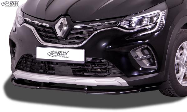 RDX Frontspoilerlippe VARIO-X für RENAULT Captur II (2020+) Frontlippe Front Ansatz Vorne Spoilerlippe
