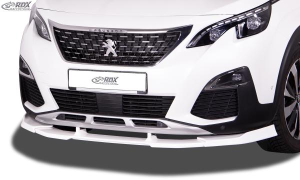 RDX Frontspoilerlippe VARIO-X für PEUGEOT 3008 / 5008 (M) 2017-2020 Frontlippe Front Ansatz Vorne Spoilerlippe