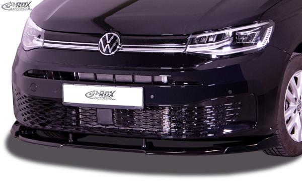 RDX Frontspoilerlippe VARIO-X für VW Caddy (SK, SKN / 2020+) Frontlippe Front Ansatz Vorne Spoilerlippe