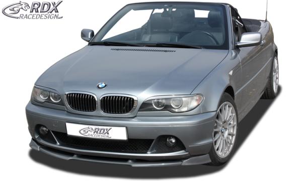 RDX Frontspoilerlippe VARIO-X für BMW 3er E46 Coupe / Cabrio 2003+ Frontlippe Front Ansatz Vorne Spoilerlippe