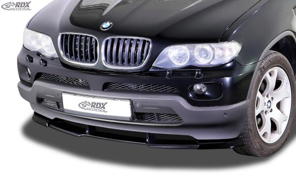 RDX Frontspoilerlippe VARIO-X für BMW X5 E53 2003+ Frontlippe Front Ansatz Vorne Spoilerlippe