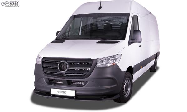 RDX Frontspoilerlippe VARIO-X für MERCEDES Sprinter (906/907/910 / 2018+) Frontlippe Front Ansatz Vorne Spoilerlippe